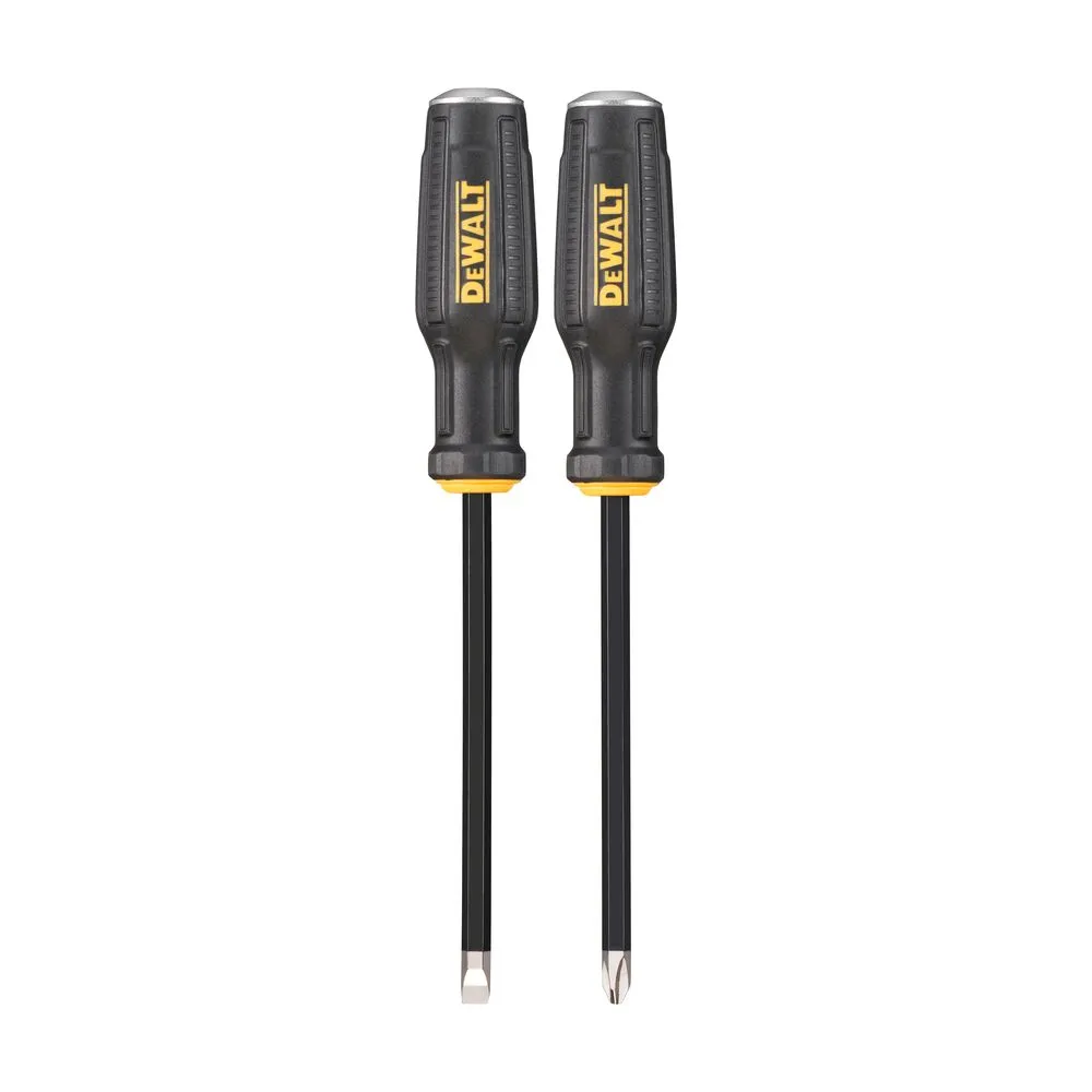 Pildil on näha DeWalt kahest lammutuskruvikeerajast koosnev komplekt.