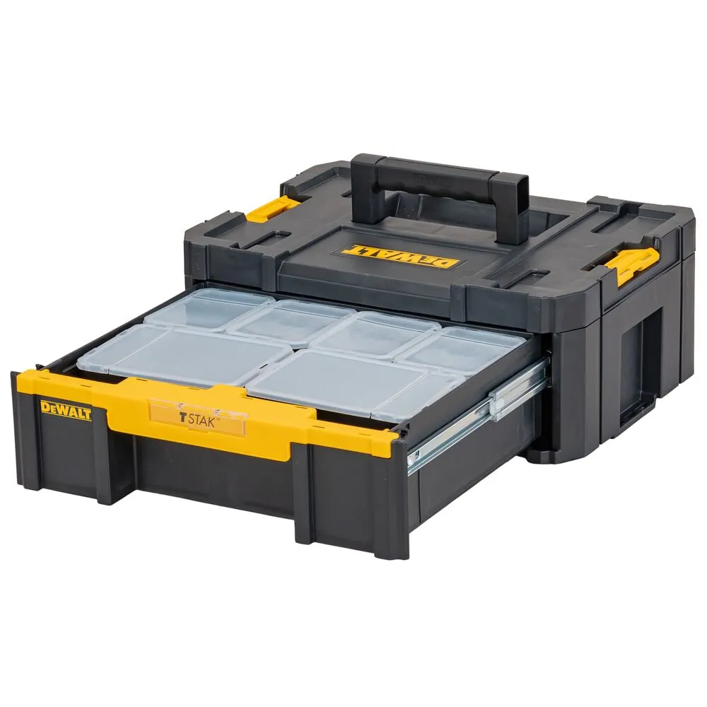 DeWalt TSTAK tool box with one deep drawer