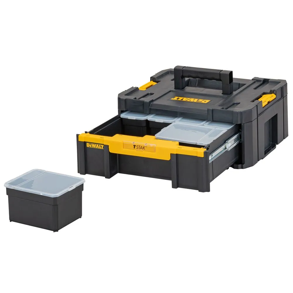 DeWalt TSTAK tool box with one deep drawer