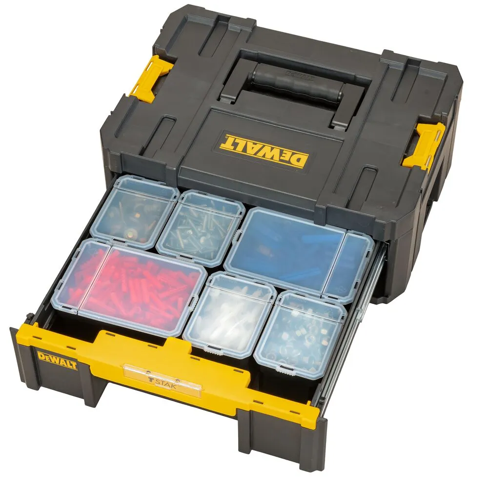 DeWalt TSTAK tool box with one deep drawer
