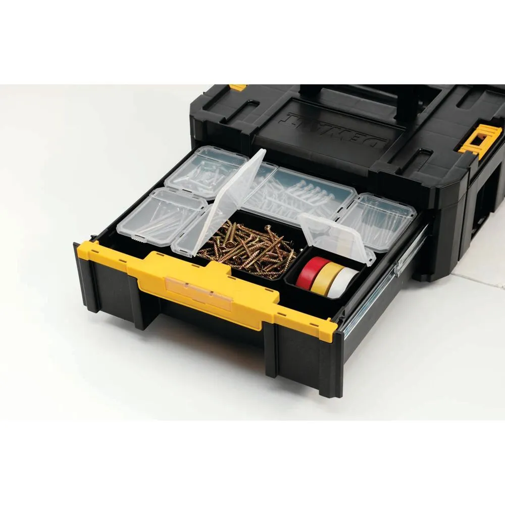 DeWalt TSTAK tool box with one deep drawer