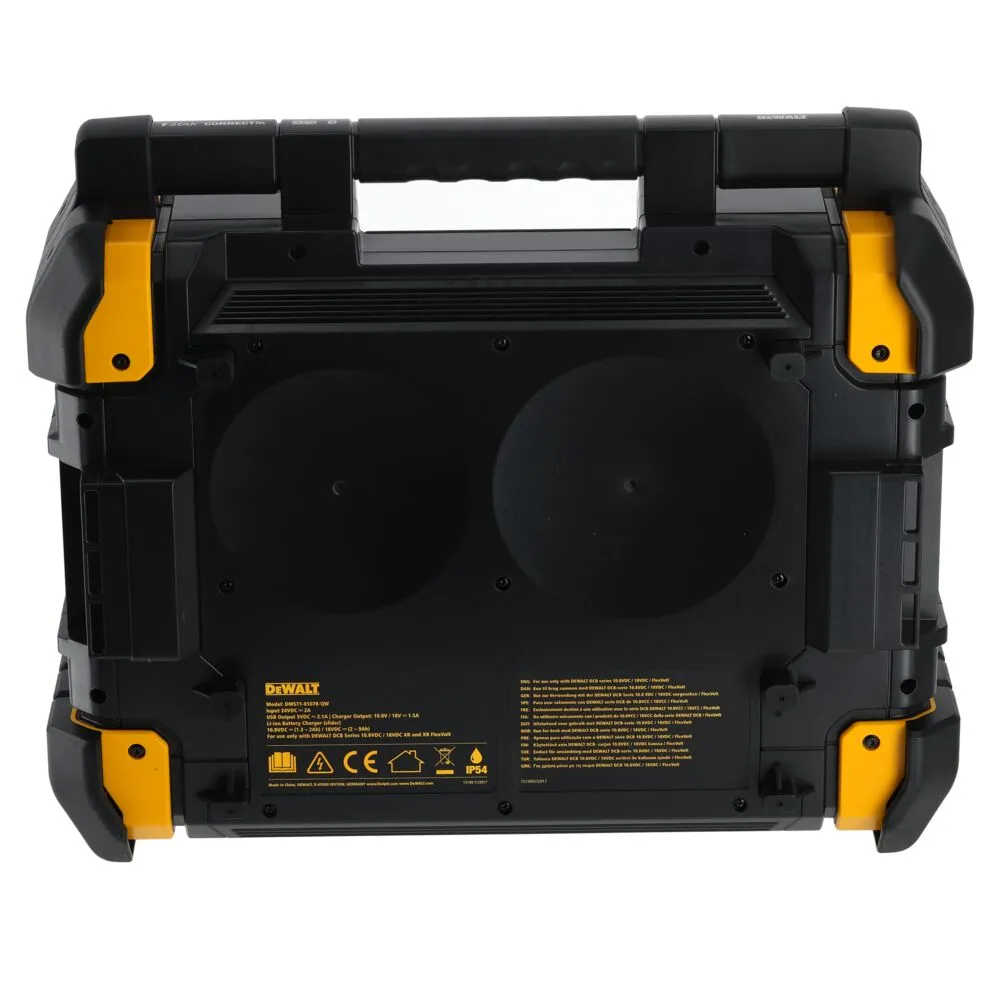 Radio-lādētājs DeWalt DWST1-81078, T-STAK koferī - bez akumulatora un lādētāja