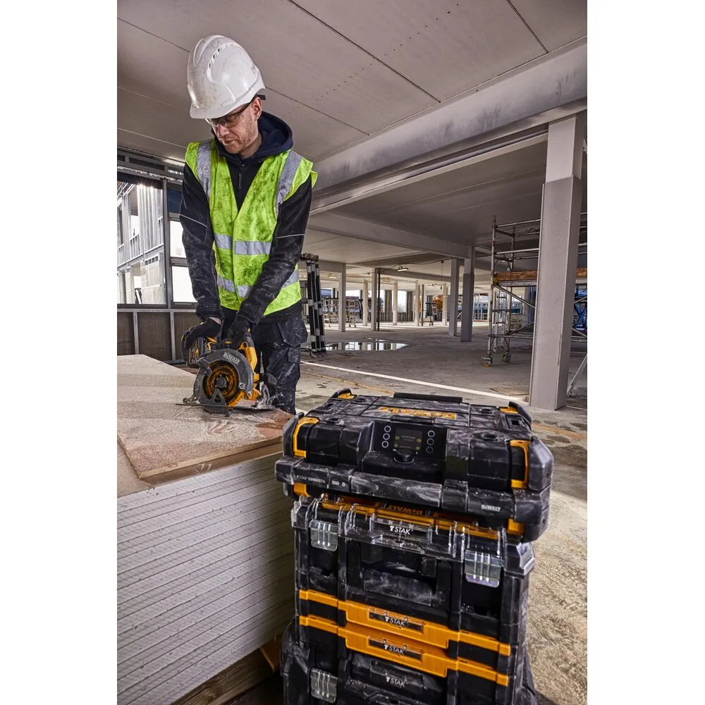 Radio-lādētājs DeWalt DWST1-81078, T-STAK koferī - bez akumulatora un lādētāja