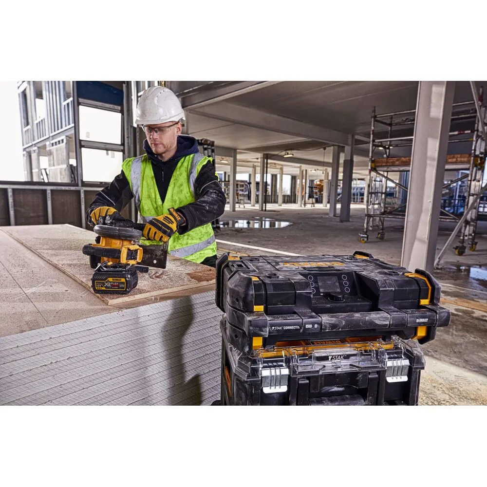 Radio-lādētājs DeWalt DWST1-81078, T-STAK koferī - bez akumulatora un lādētāja