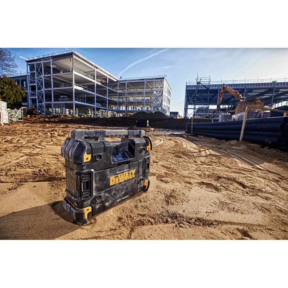 Radio-lādētājs DeWalt DWST1-81078, T-STAK koferī - bez akumulatora un lādētāja