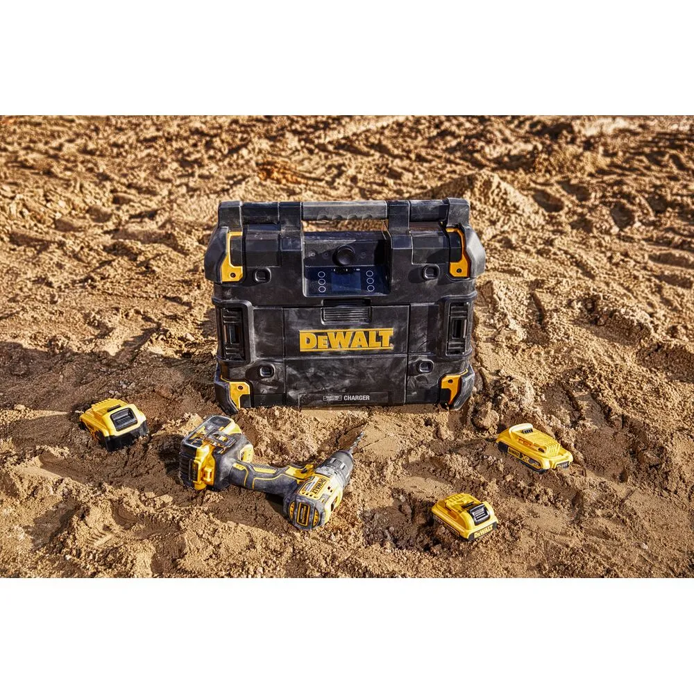 Radio-lādētājs DeWalt DWST1-81078, T-STAK koferī - bez akumulatora un lādētāja