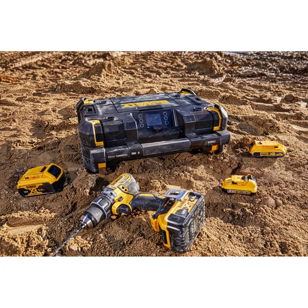 Radio-lādētājs DeWalt DWST1-81078, T-STAK koferī - bez akumulatora un lādētāja