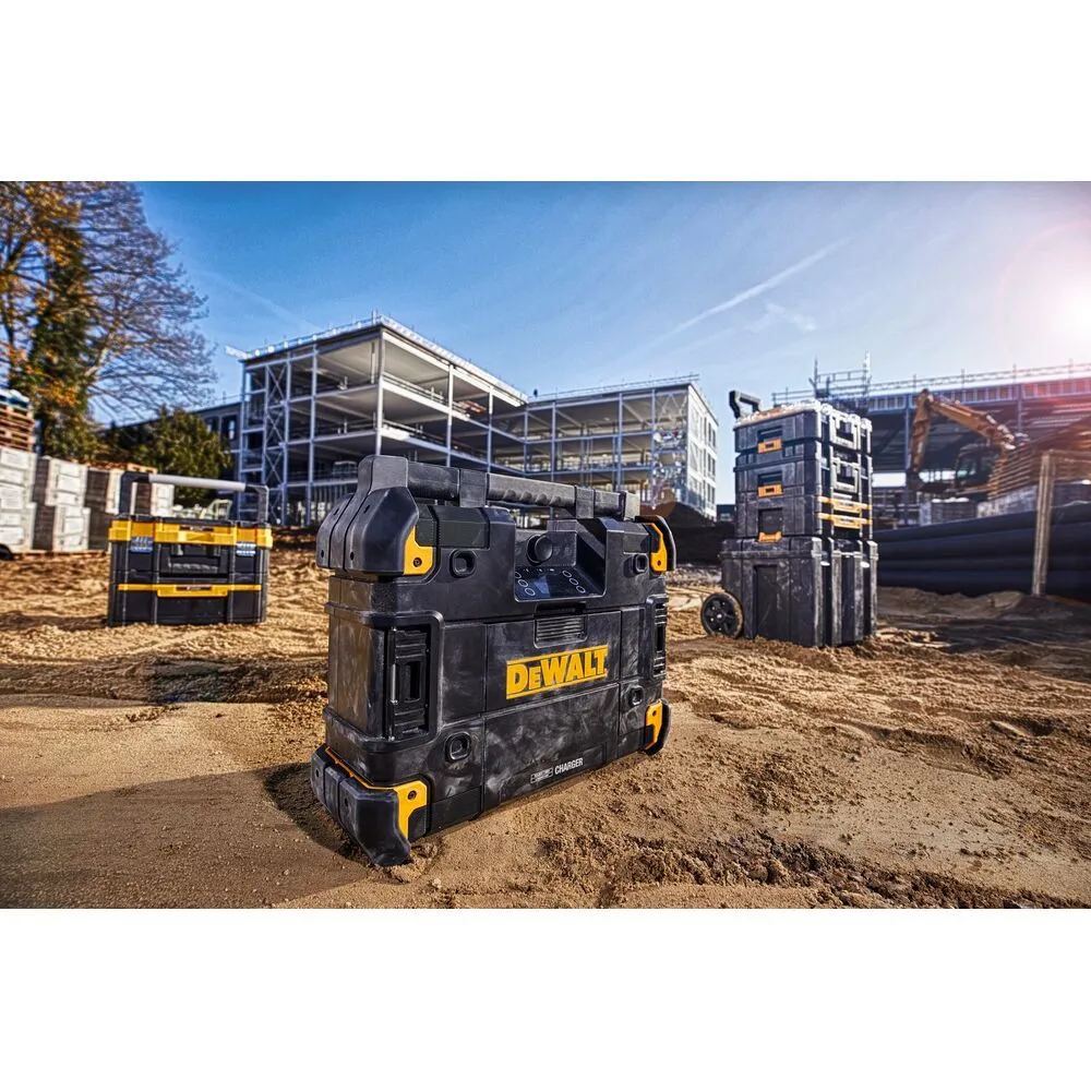 Radio-lādētājs DeWalt DWST1-81078, T-STAK koferī - bez akumulatora un lādētāja