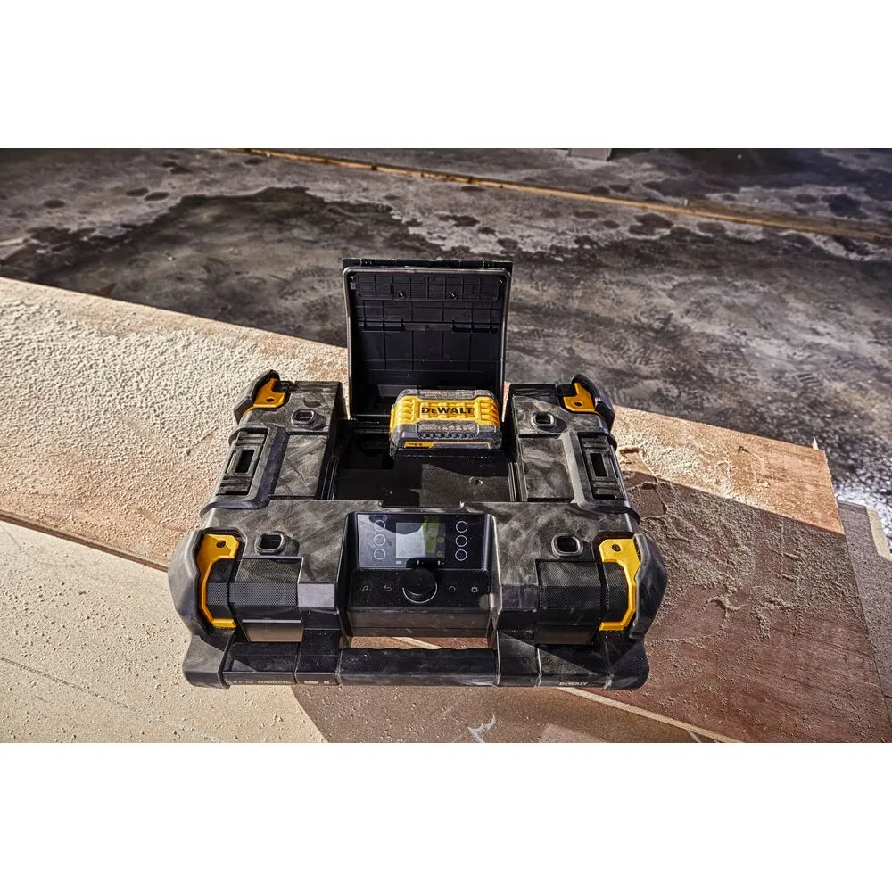 Radio-lādētājs DeWalt DWST1-81078, T-STAK koferī - bez akumulatora un lādētāja