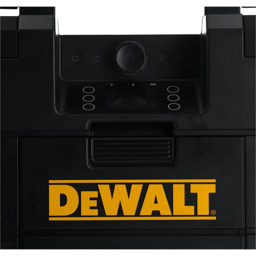 Radio-lādētājs DeWalt DWST1-81078, T-STAK koferī - bez akumulatora un lādētāja