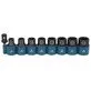 Набор ударных головок Makita IMPACT BLACK 1/2" 8-18 мм 9-компонентный