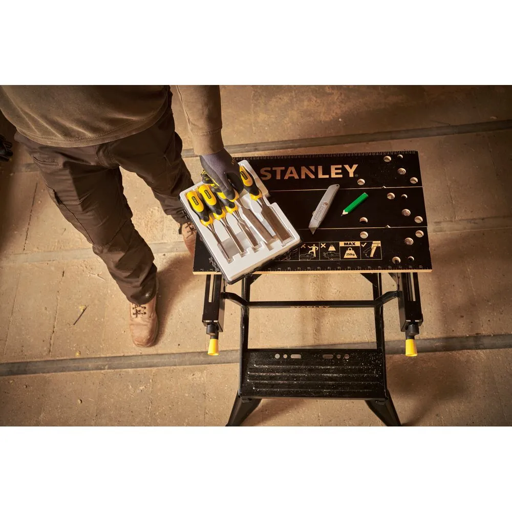 Передвижной верстак Stanley с тисками STST83400-1