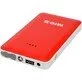 Pildil on punane Yato akupank mahutavusega 7500 mAh, millel on USB-port, laadimispistik ja neli indikaatorit.