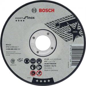 Sirge lõikeketas Expert for Inox - 125 x 22,23 x 1,6 mm