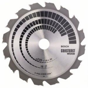 Saeketas Bosch 235 x 30 x 2,8 mm z16 - Construct Wood