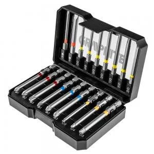 Graphite otsikute komplekt 18-osaline, pikad