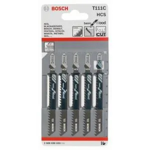 Bosch tikksaetera Basic for Wood T 111 C 5 tk
