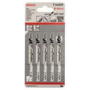 Bosch tikksaetera Speed for Hard Wood T 144 DF 5 tk