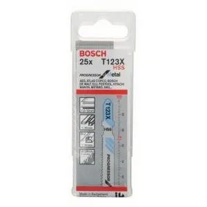 Bosch tikksaetera Progressor for Metal T 123 XF 25 tk