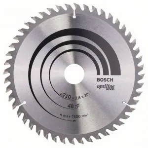 Bosch saeketas 210 x 30 x 2,8 mm z48 - Optiline Wood