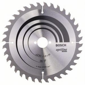 Saeketas Bosch 230 x 30 x 2,8 mm z36 - Optiline Wood