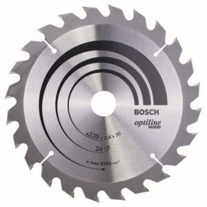 Saeketas Bosch 235 x 30 x 2,8 mm z24 - Optiline Wood