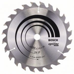 Saeketas Bosch 184 x 16 x 2,6 mm z24 - Optiline Wood
