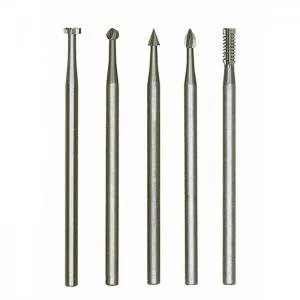 Proxxon minifrēžu komplekts 5 daļas 2,3-3,1 mm