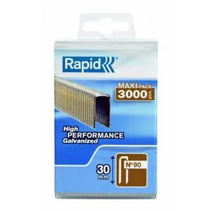 Rapid klambrid 90/30 3000 tk plastkarbis