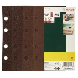 Bosch lihvpaberid 93 x 185 mm K 40 - 120 25 tk