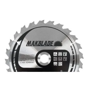 Makita saeketas 260 x 30 x 2,3 mm 32T 5° - ristlõige
