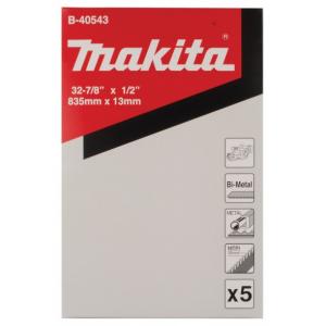 Lintsaelint Makita 13x835mm 14TPI, metall 4-6mm, 5 tk