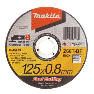 Lõikeketas Makita 125x0,8 mm RST/ METALL