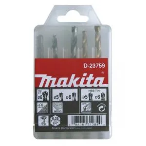 Makita puuride komplekt 1/4" kuuskantsabaga 2-osaline
