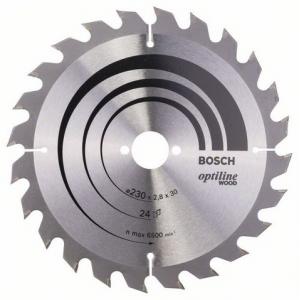 Saeketas Bosch 230 x 30 x 2,8 mm z24 - Optiline Wood