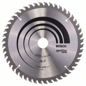 Saeketas Bosch 235 x 30 x 2,8 mm z48 - Optiline Wood