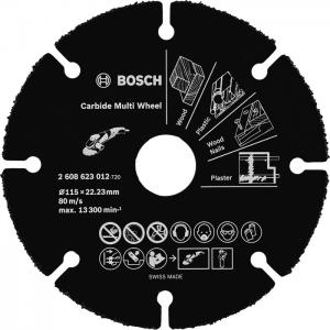 Universaalne lõikeketas Bosch -115mm - puidule ja plastikule