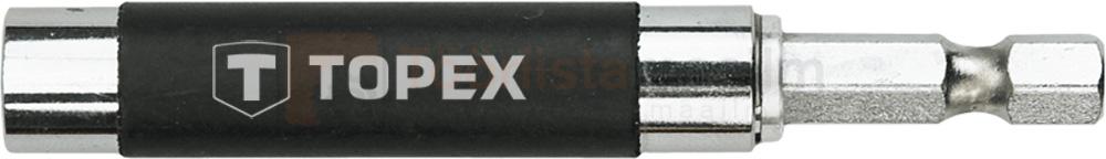 Otsikuhoidja TOPEX 80mm, 1/4"