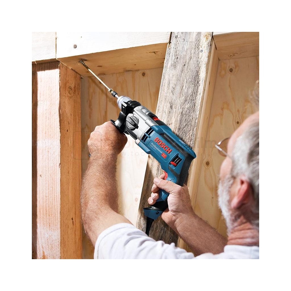 Löökpuurtrell Bosch GSB 20-2 + L-Boxx + puuride komplekt 2