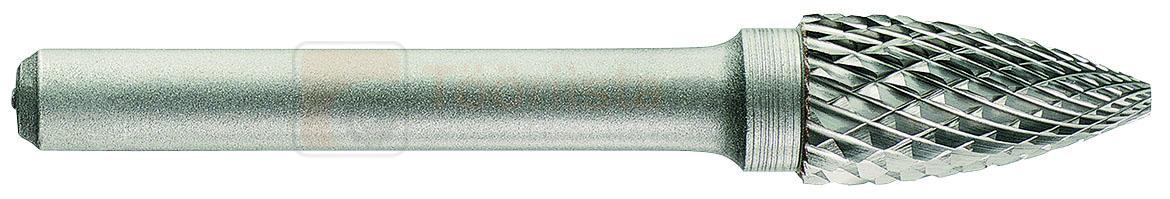 Pöördviil kõvasulamist, kaarjas Ø 12 mm. Kinnitus 6 mm. Jaepakend