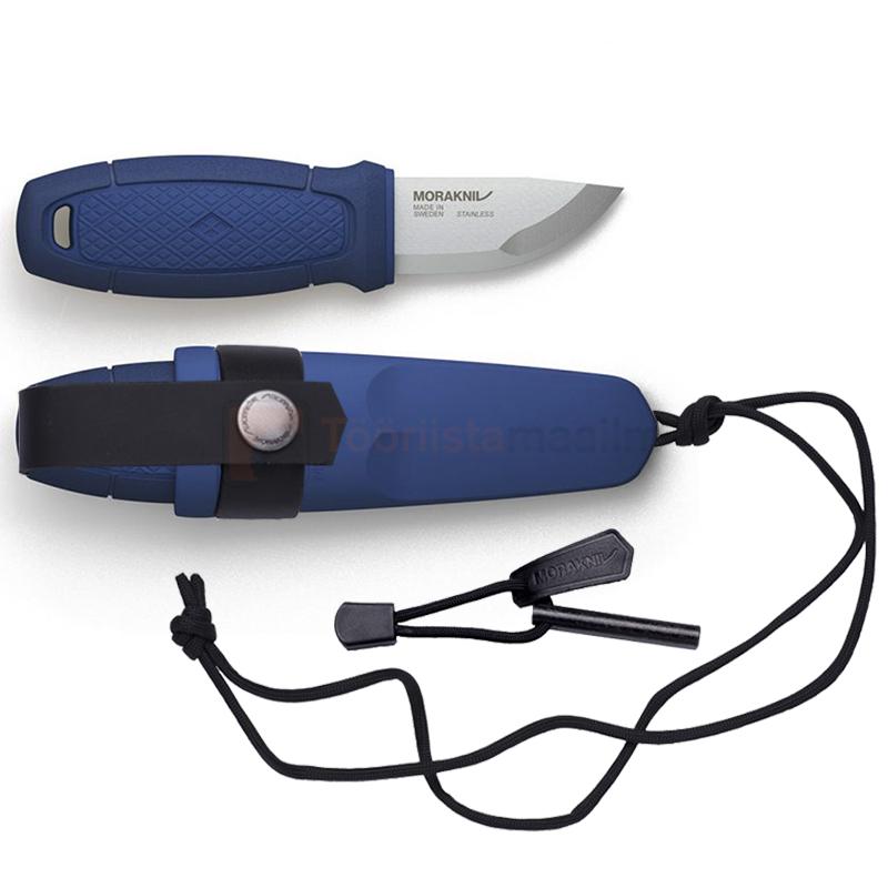 Pussnuga Morakniv Eldris Neck Knife Blue, Fire Starter Kit