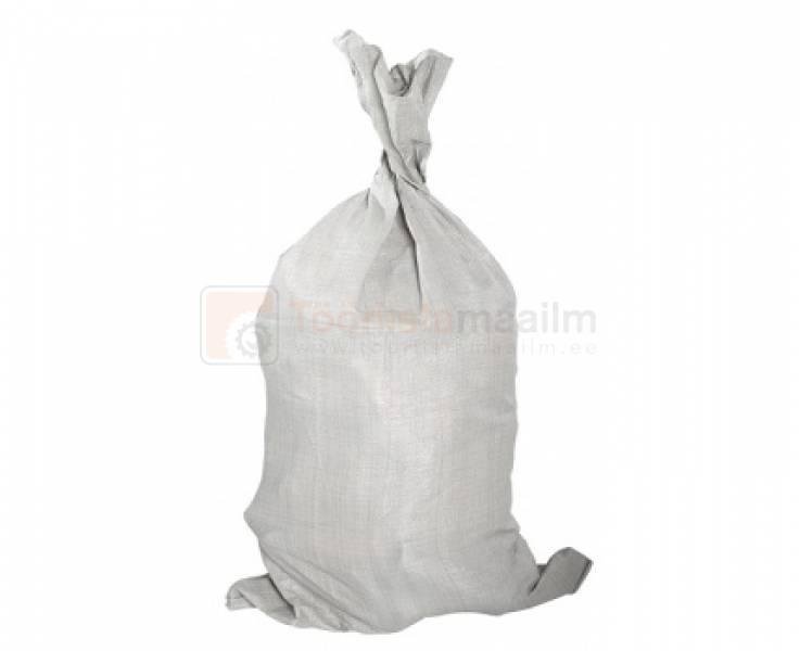 Pildil on näha valge "säilituskott", mis on kinni seotud ja tõenäoliselt täidetud.