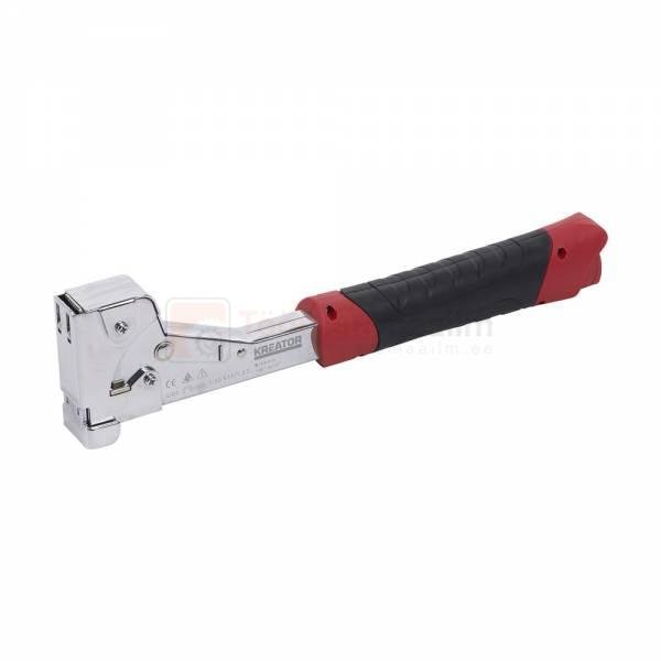 Pildil on Kreator klambrihaamer, millega saab kinnitada klambreid suurusega 6-14 mm.