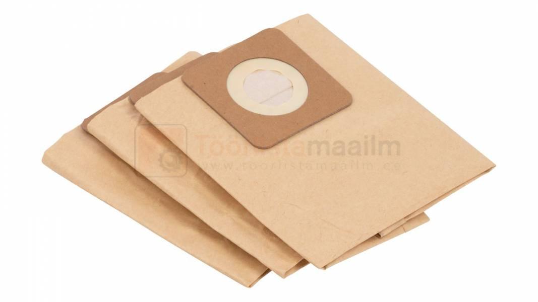 Pildil on kolm Powerplus X tolmukotti, mis on mõeldud mudelile POWX3240.