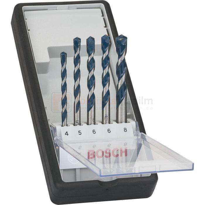 5-osaline betoonipuuride Bosch CYL-5 Robust Line komplekt