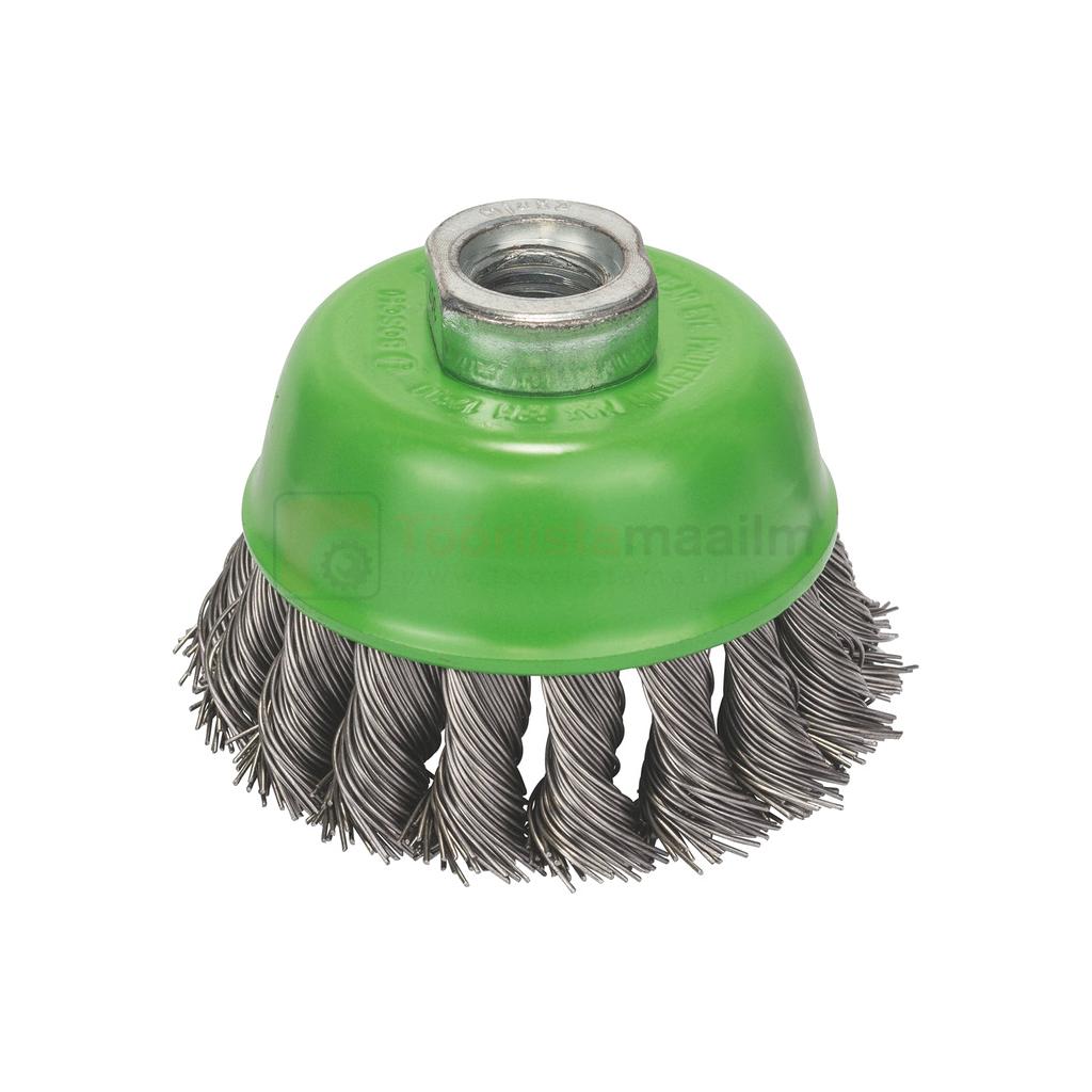 Kausshari Bosch 75 mm, roostevabast terasest harjad 0,5 mm