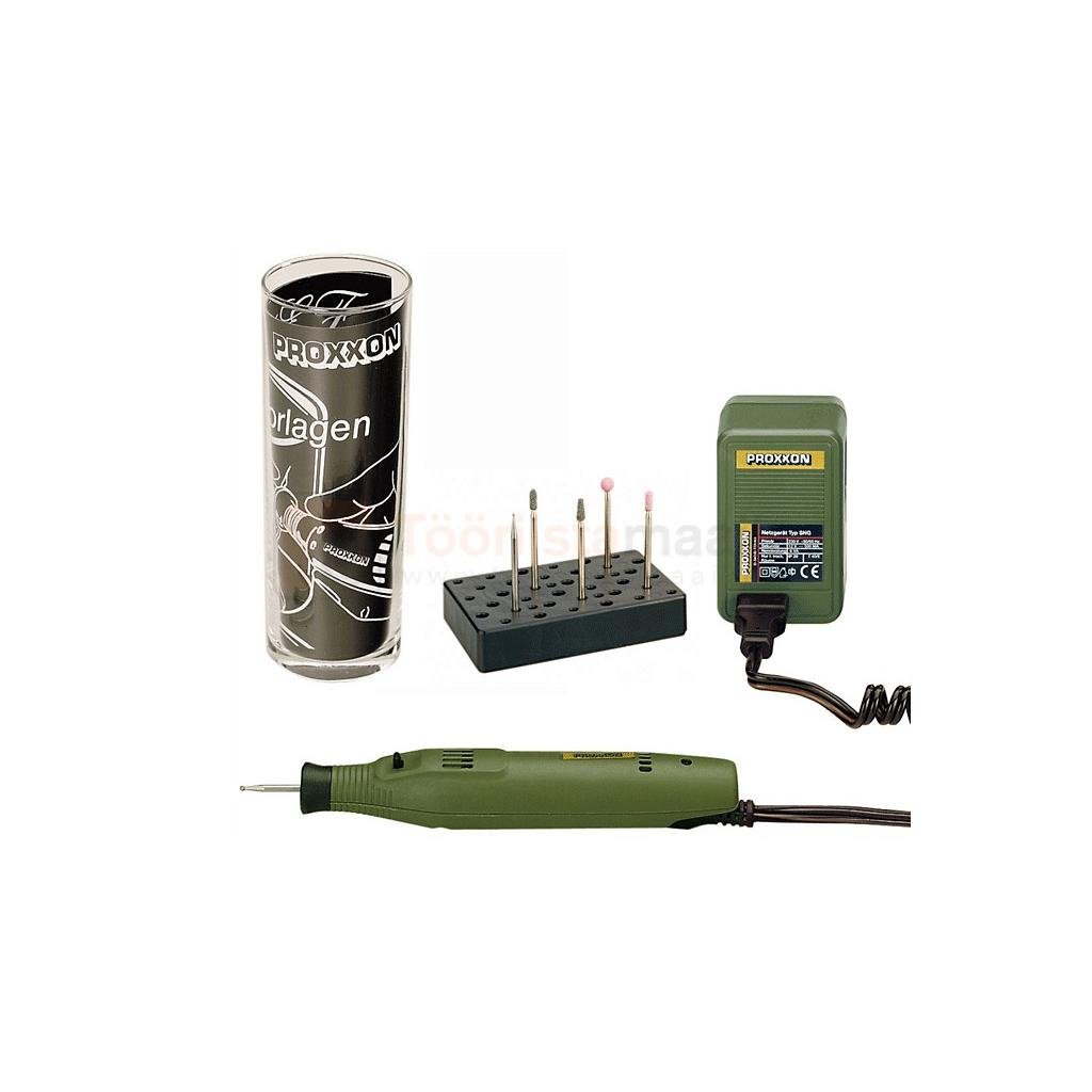 Graveerimisseade Proxxon GG12 + tarvikud
