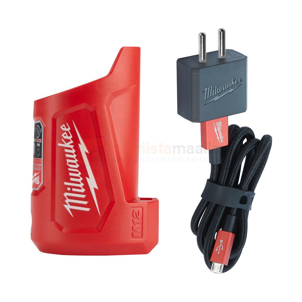 Akulaadija Milwaukee M12 TC