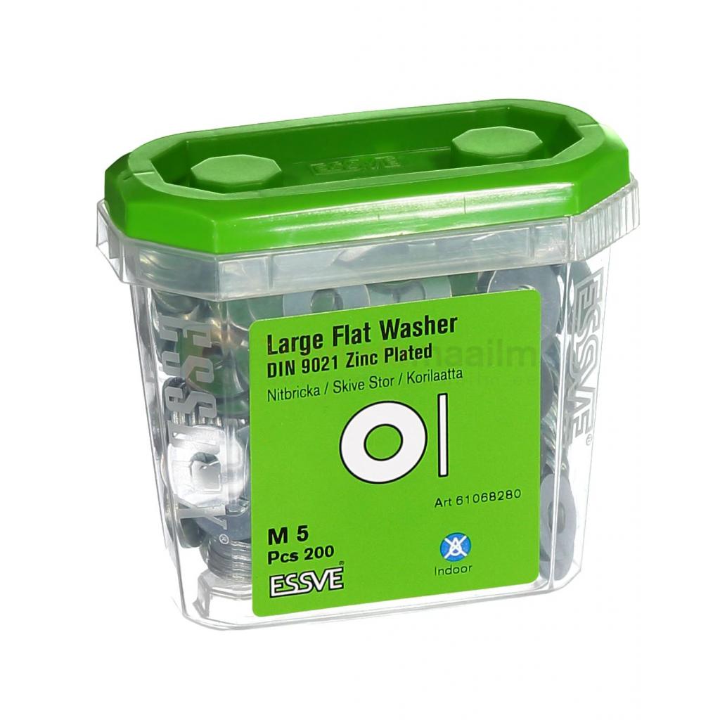 Essve seib, läikivaks tsingitud, DIN9021