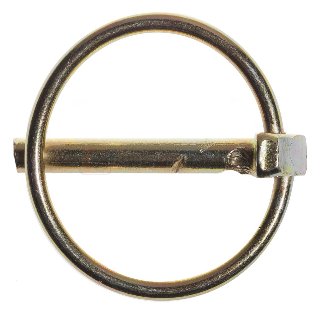 Pildil on HAMMERJACKi rõngassplint, Zn DIN 11023, mis koosneb rõngast ja tihvtist.